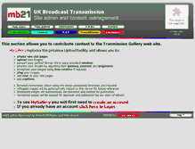 Tablet Screenshot of admin.mb21.co.uk
